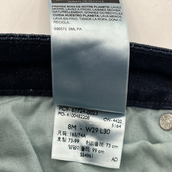 Levi’s Signature Mid Rise Slim Size 29 - Picture 10 of 16